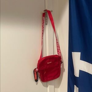 Supreme Bold Red Belt Bag